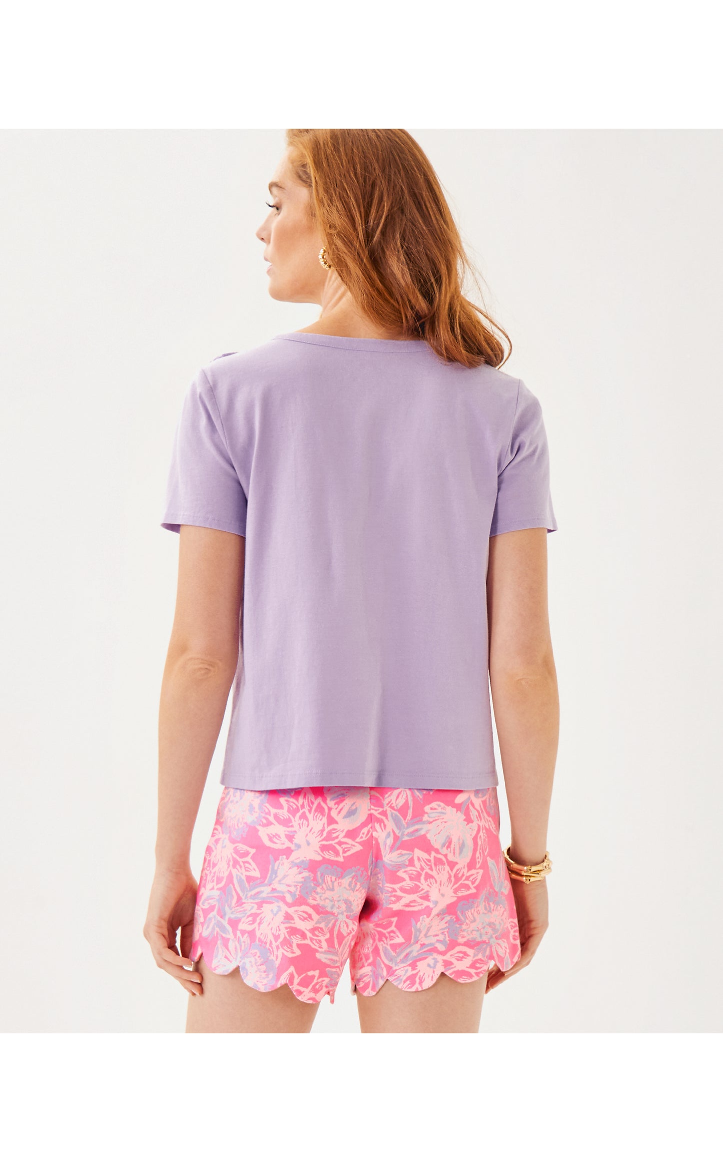 CLAIRMONT ROSETTE KNIT TOP