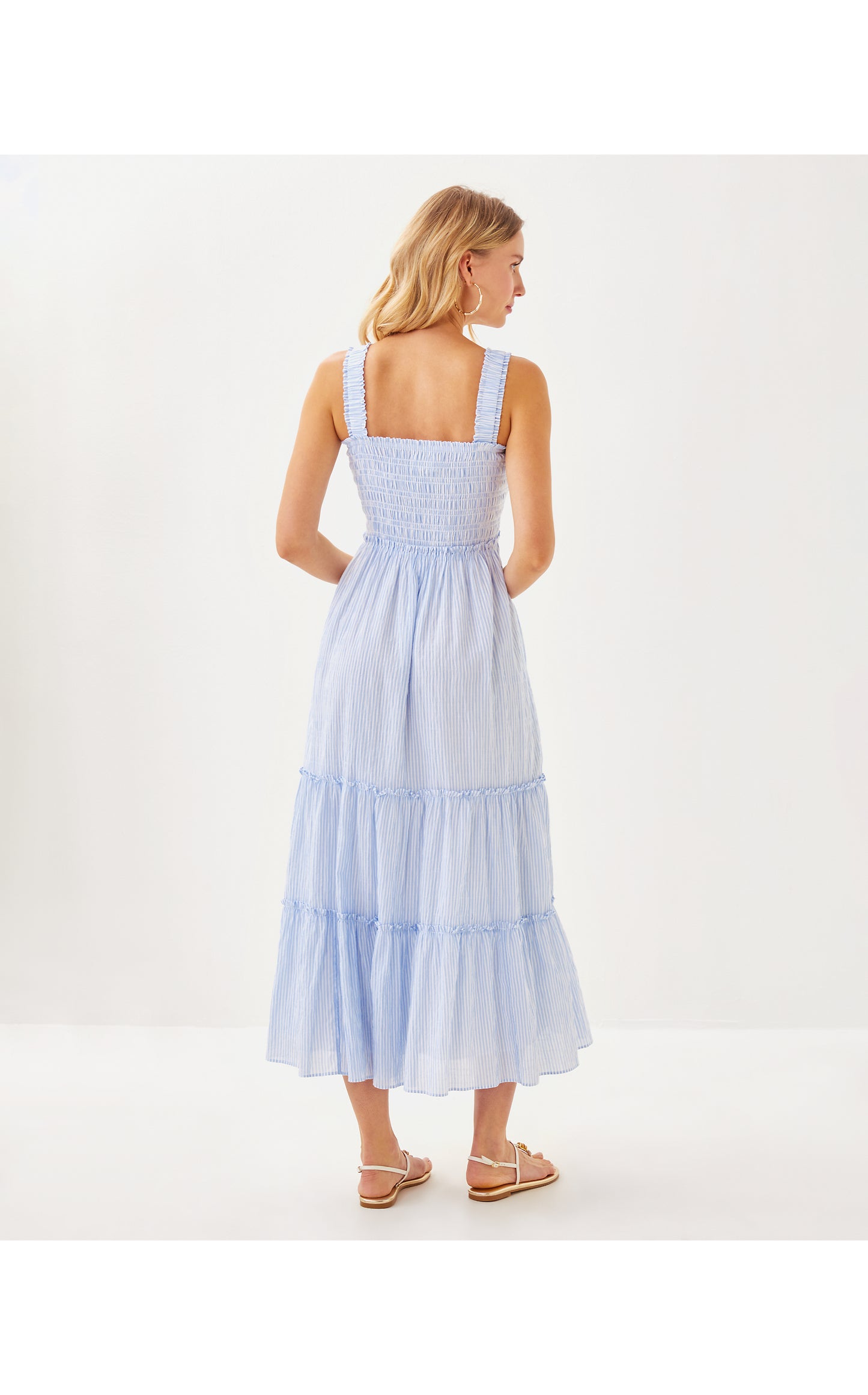 HADLY SMOCKED MAXI DRESS