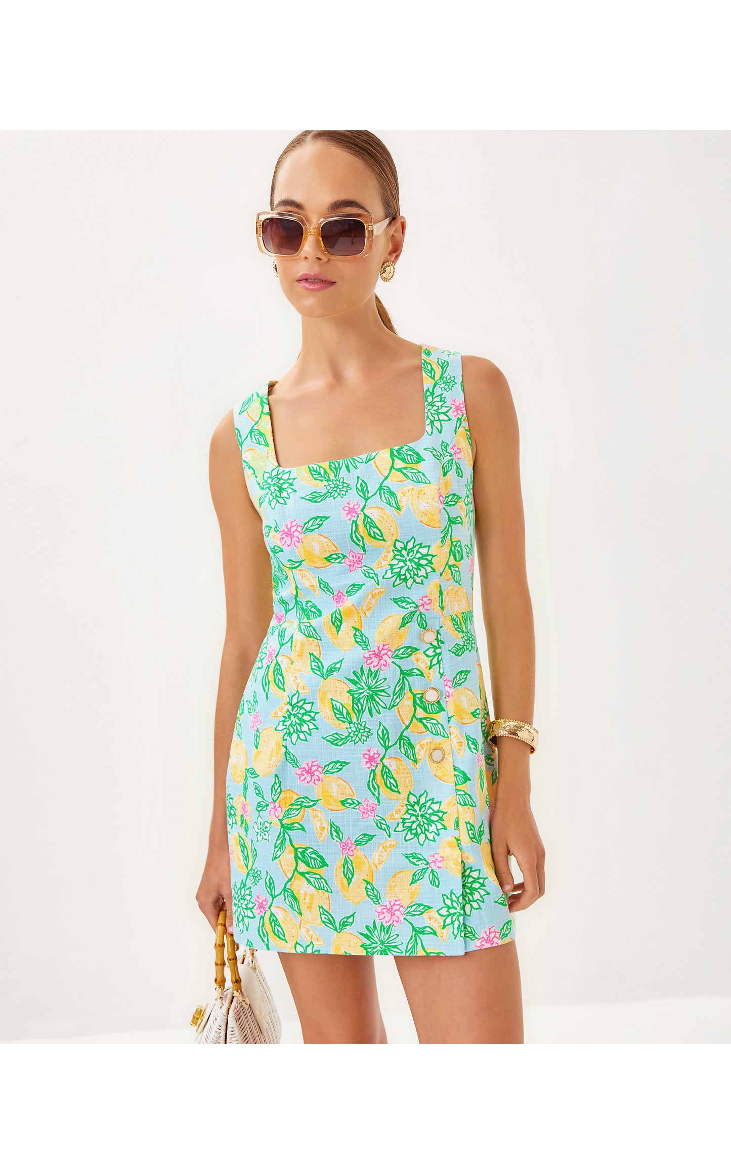 KALINARA SKIRTED ROMPER