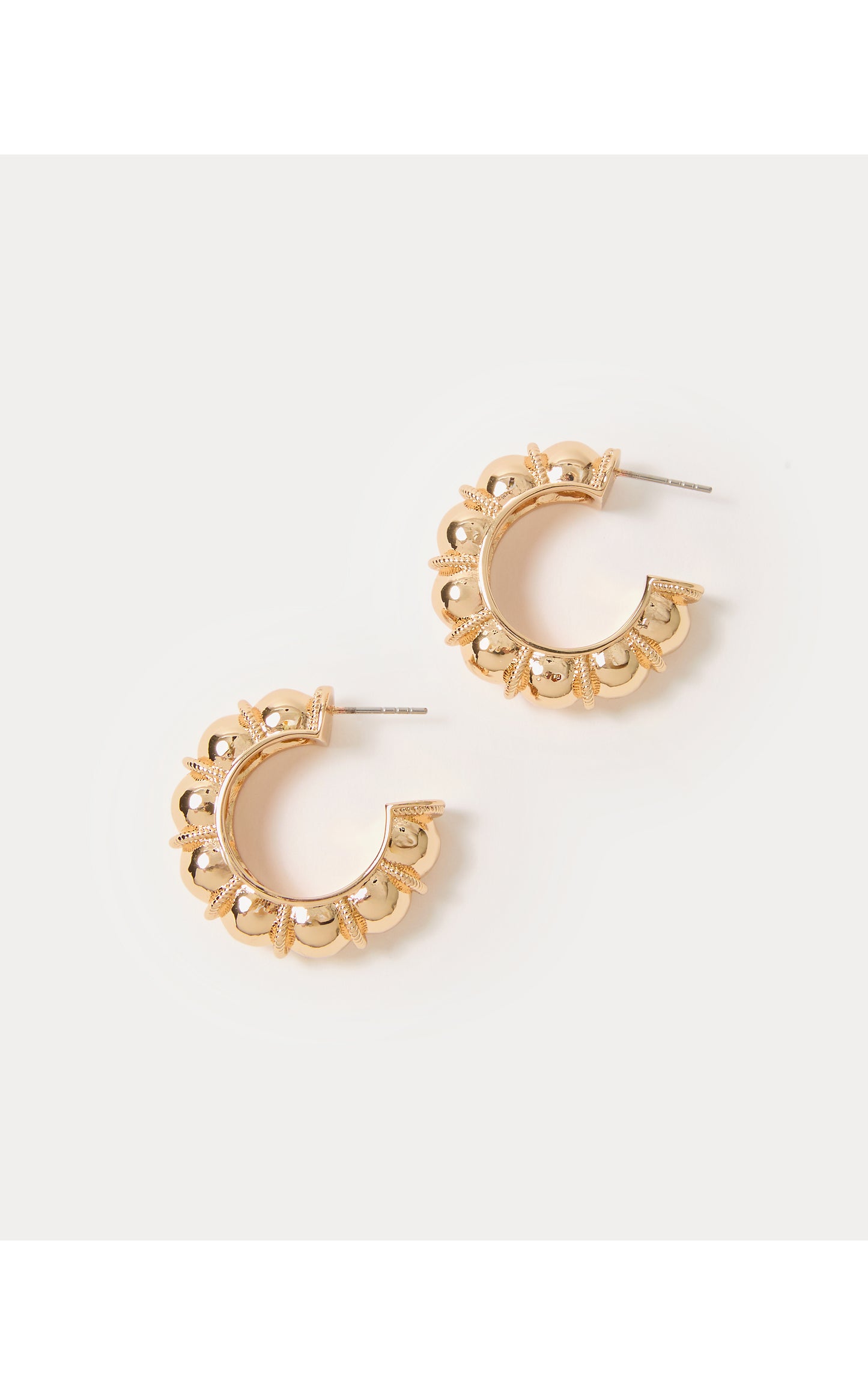 BRIGHT DELIGHT HOOP EARRINGS