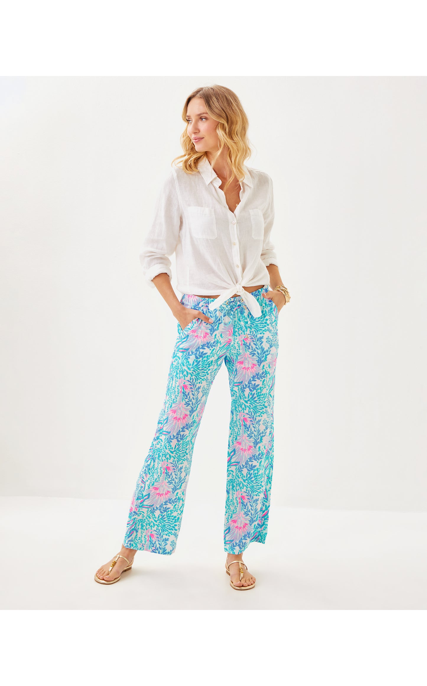 BRAWLEY LINEN PANT