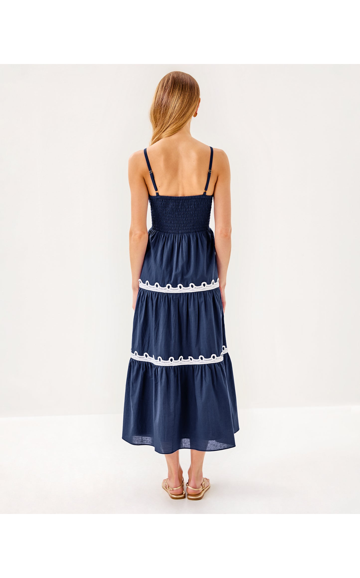 ZANNA COTTON MIDI DRESS