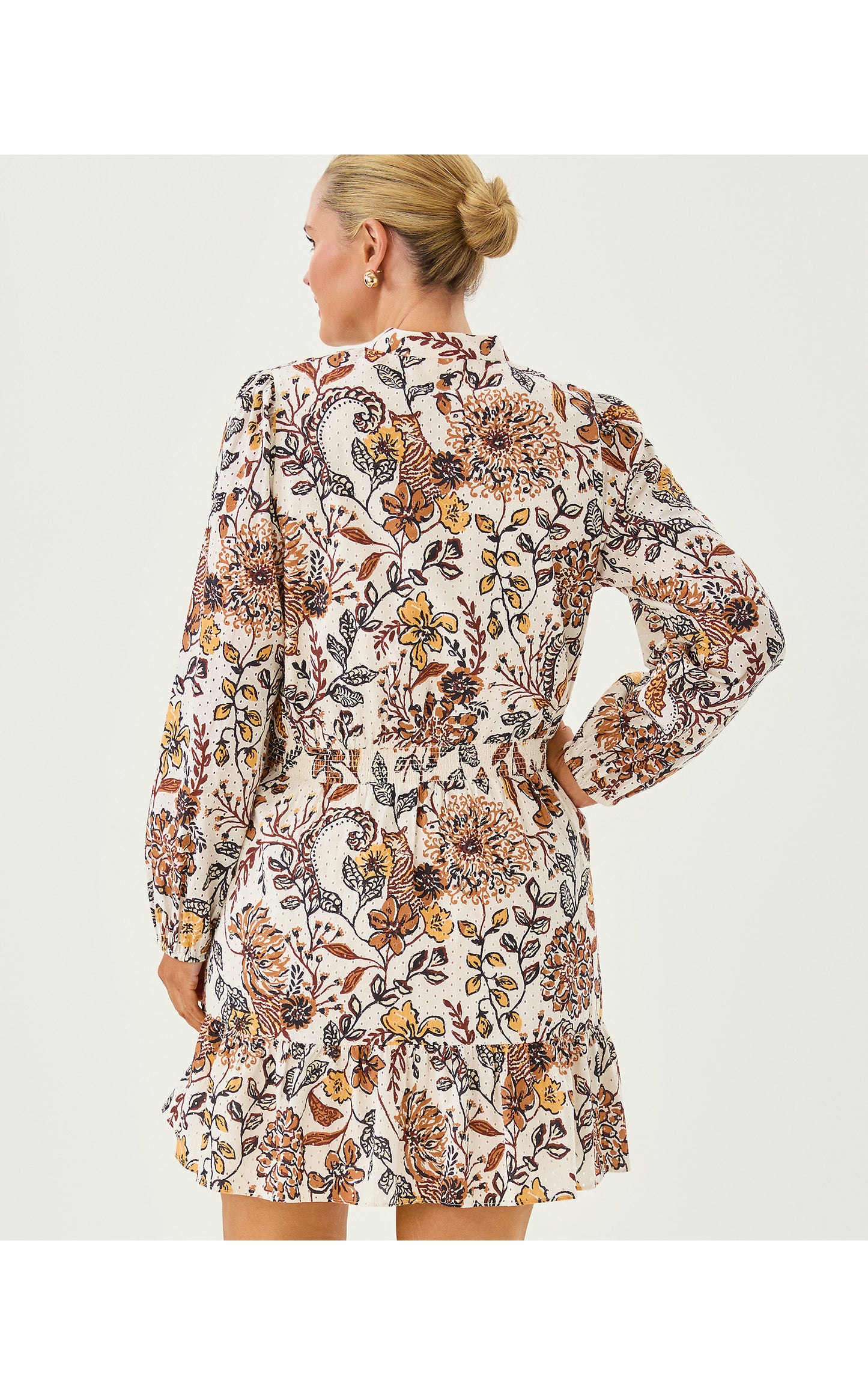 AXTON EYELET DRESS