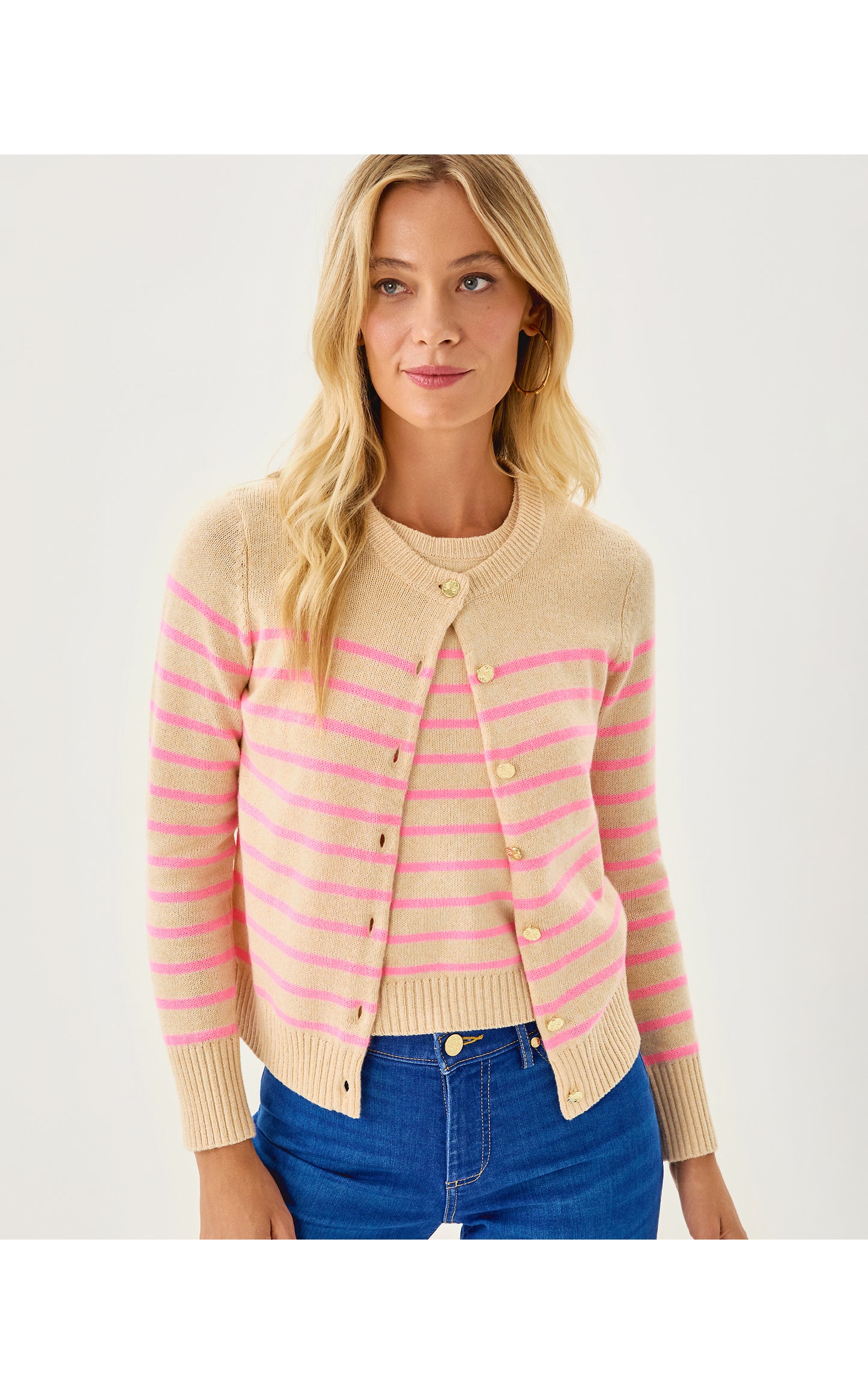 FAIRLEY STRIPE SWEATER SET