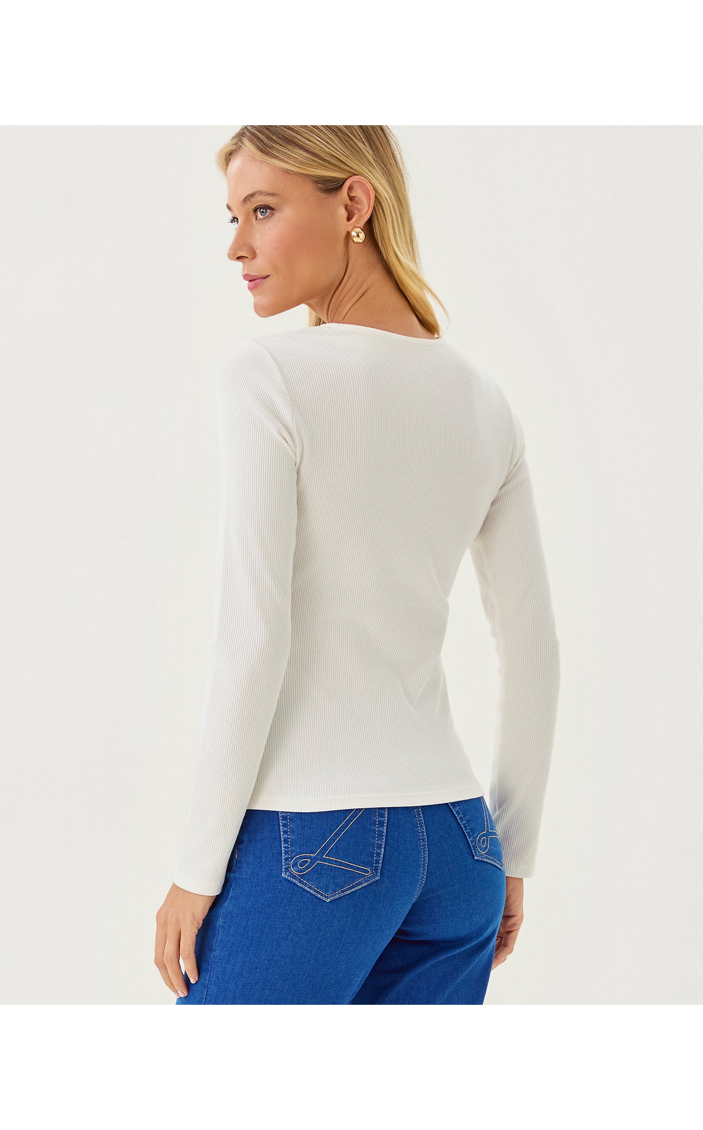 BEATY LONG SLEEVE KNIT TOP