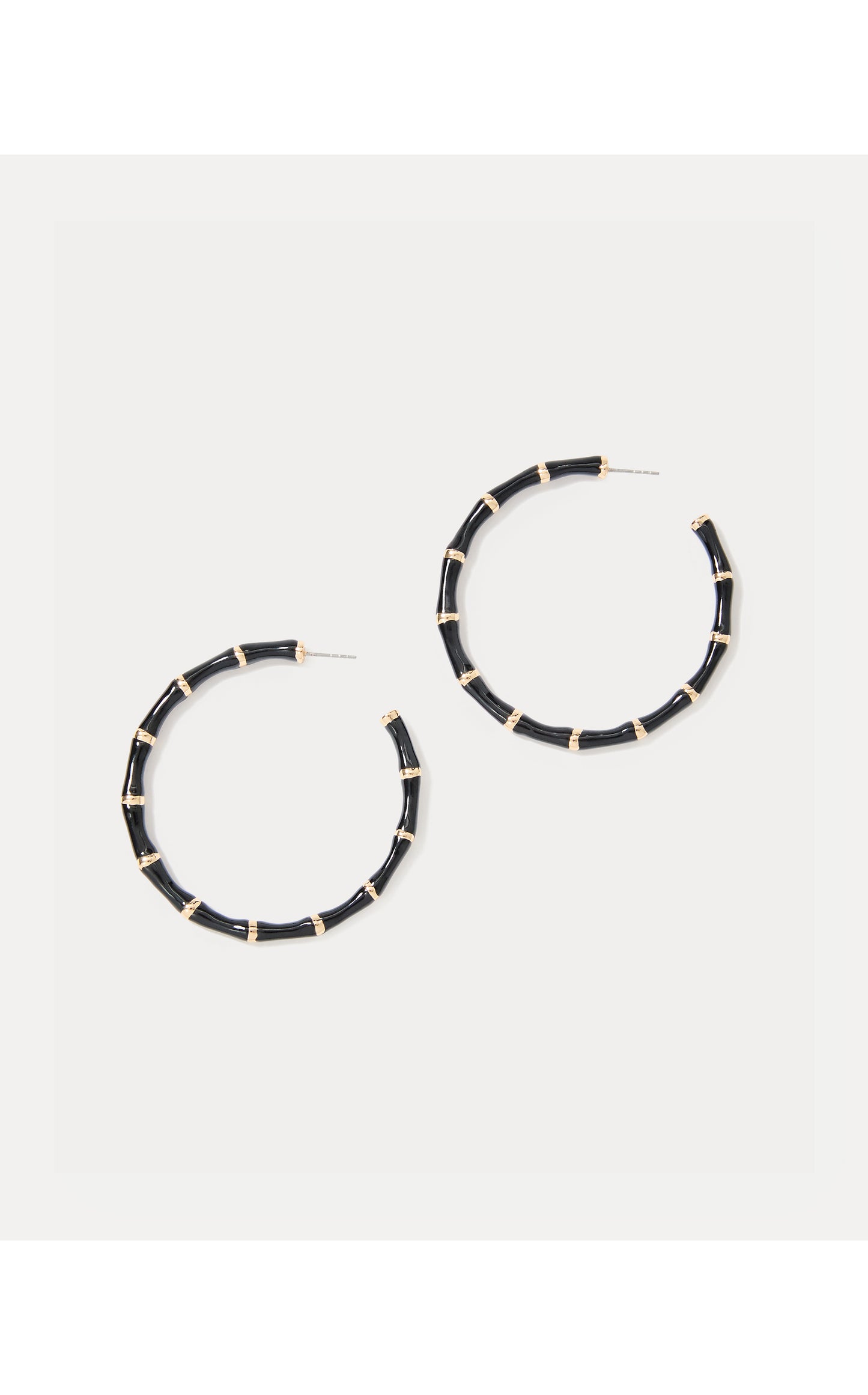 BAMBOO FOREST HOOP EARRINGS