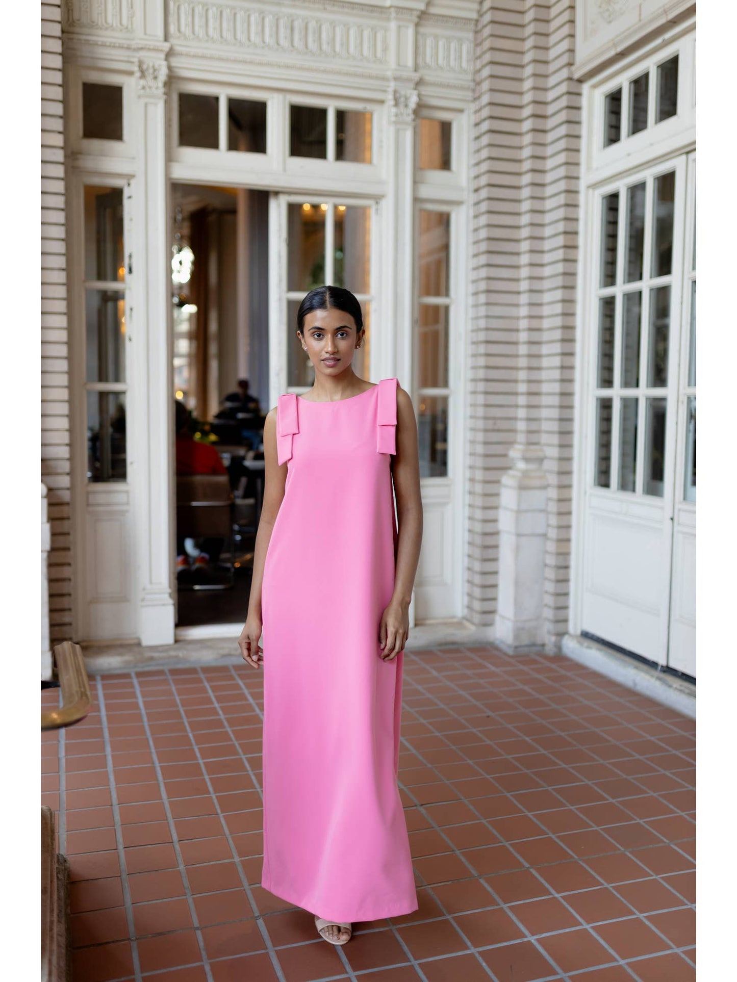 Michelle Shift Gown Carnation