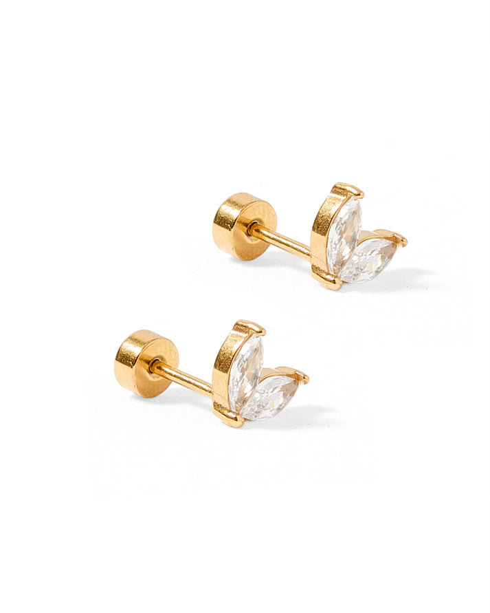 Nova Screwback Stud Earrings