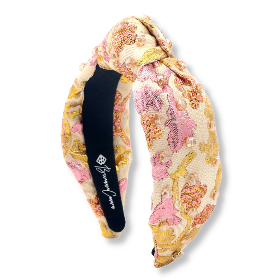 Adult Metallic Fall Leaves Headband