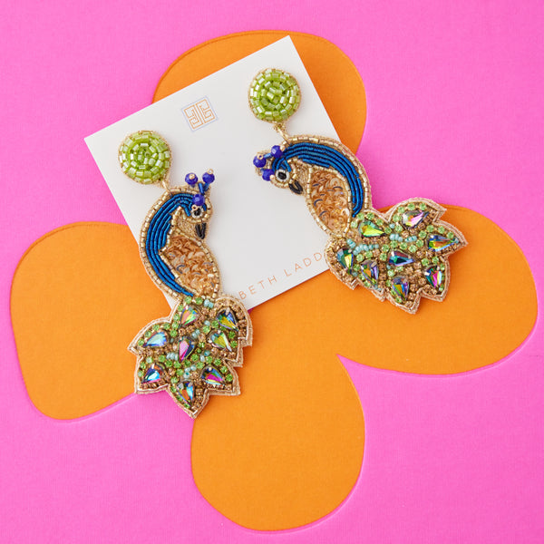 Peacock Earring