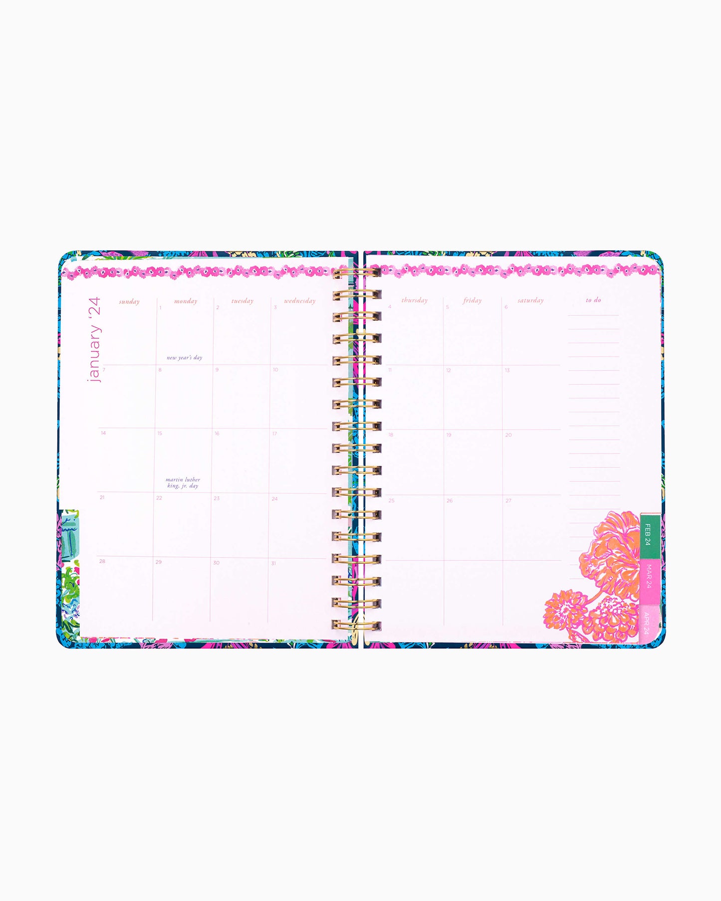 Large 12 Month Agenda