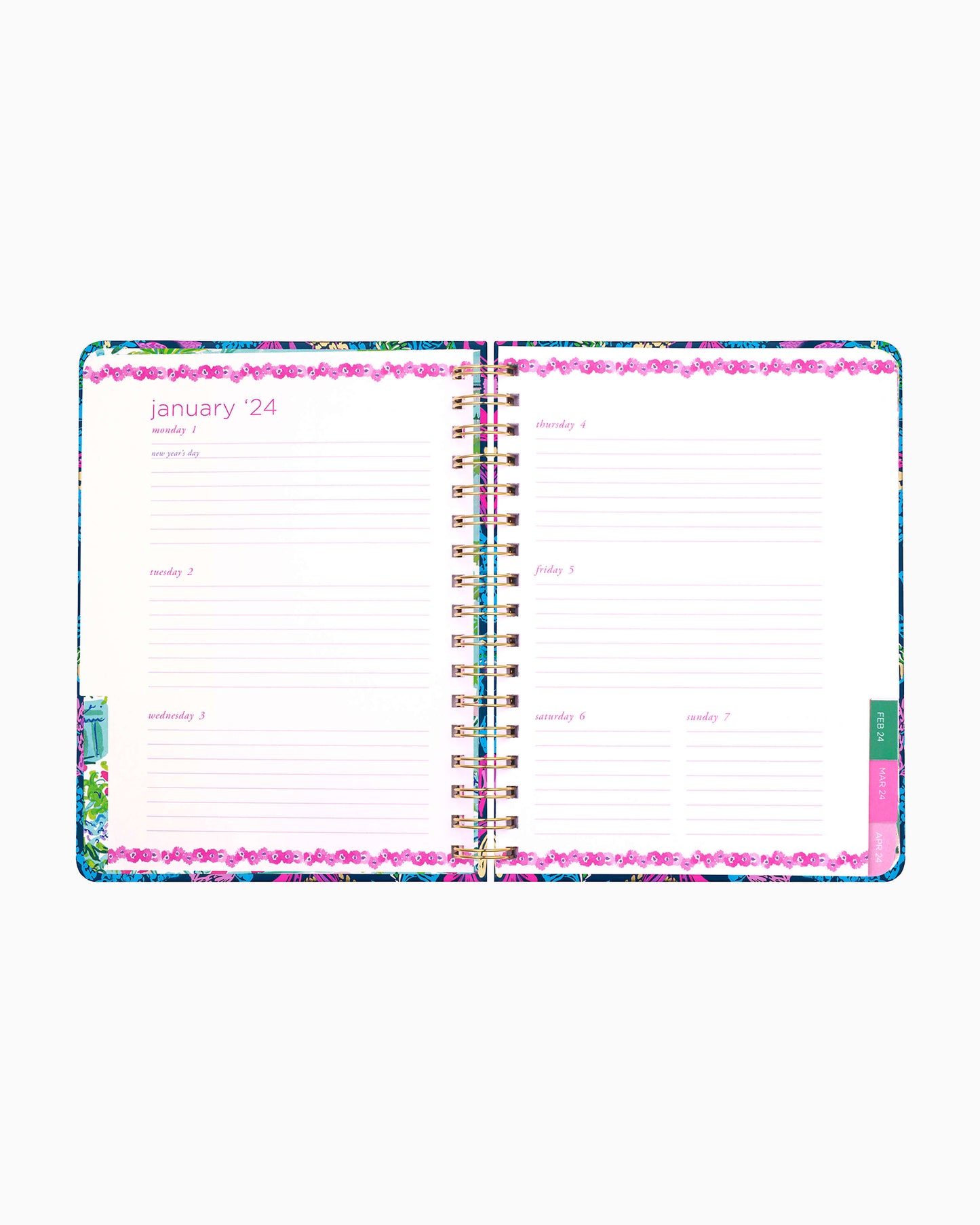 Large 12 Month Agenda