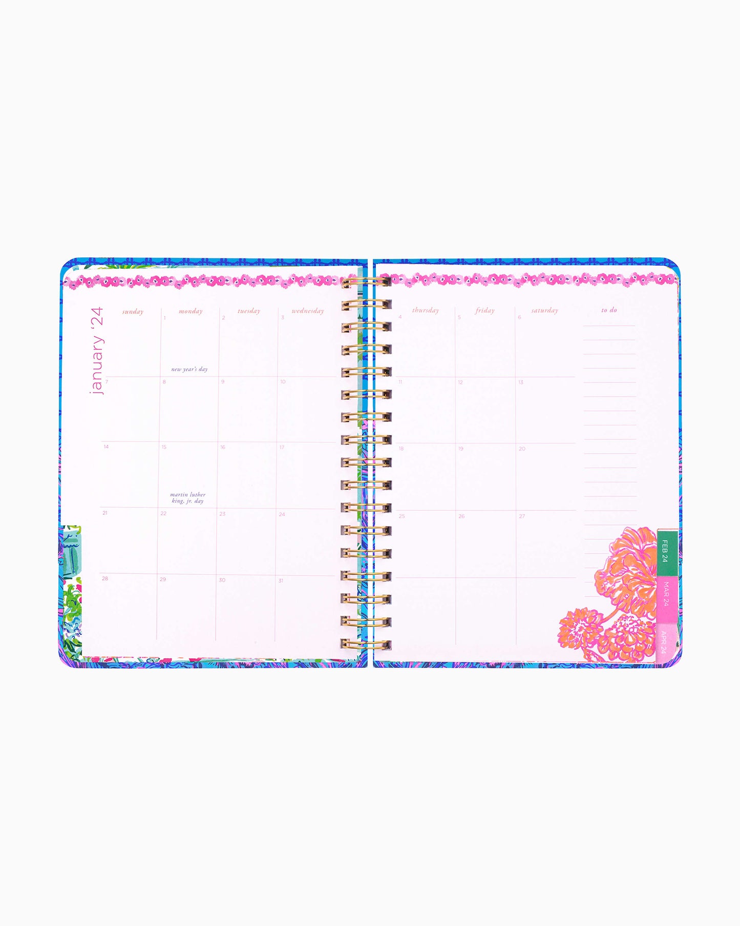 Large 12 Month Agenda