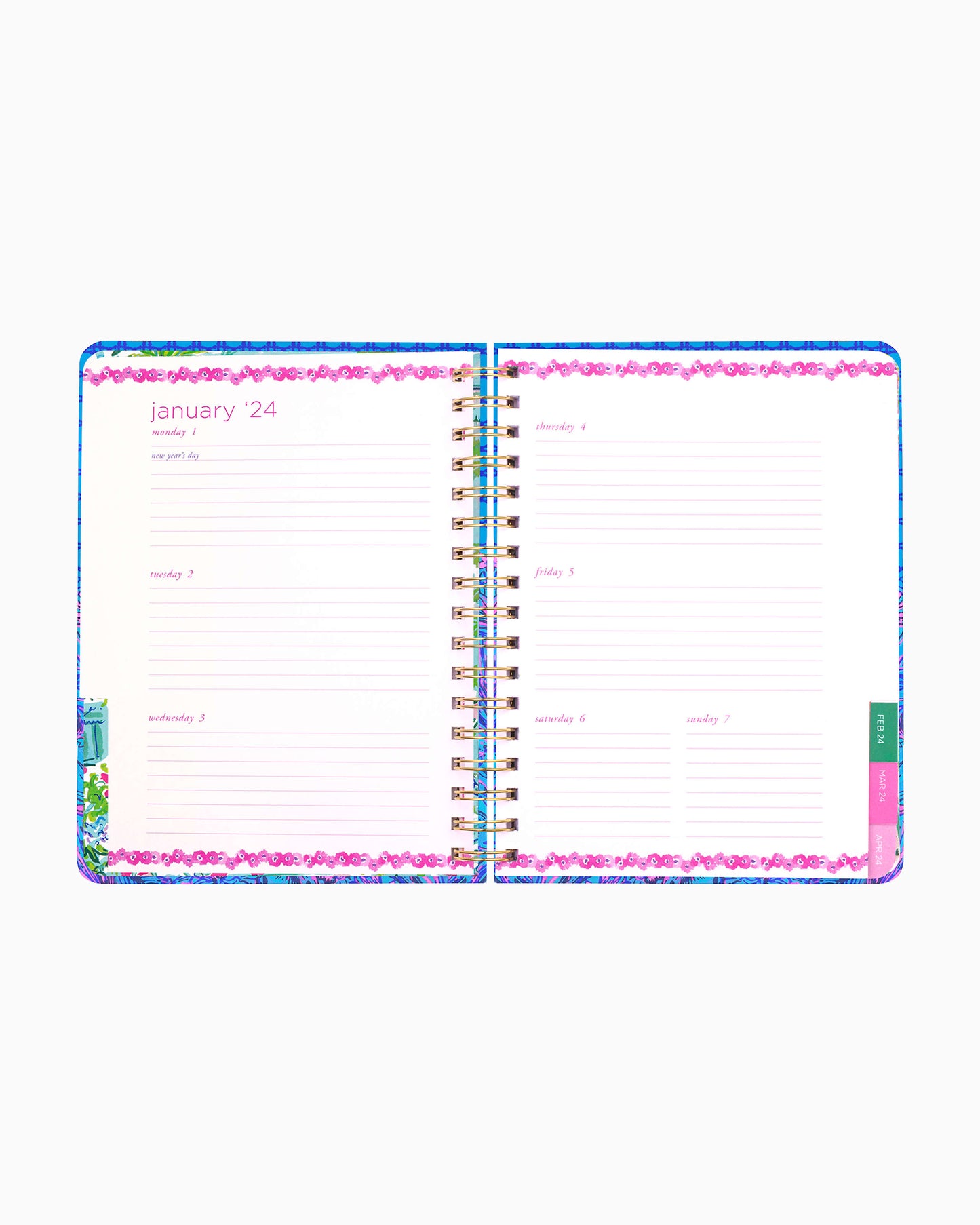 Large 12 Month Agenda