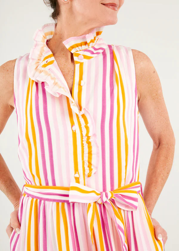 Striped Sleeveless Sadie Maxi Dress