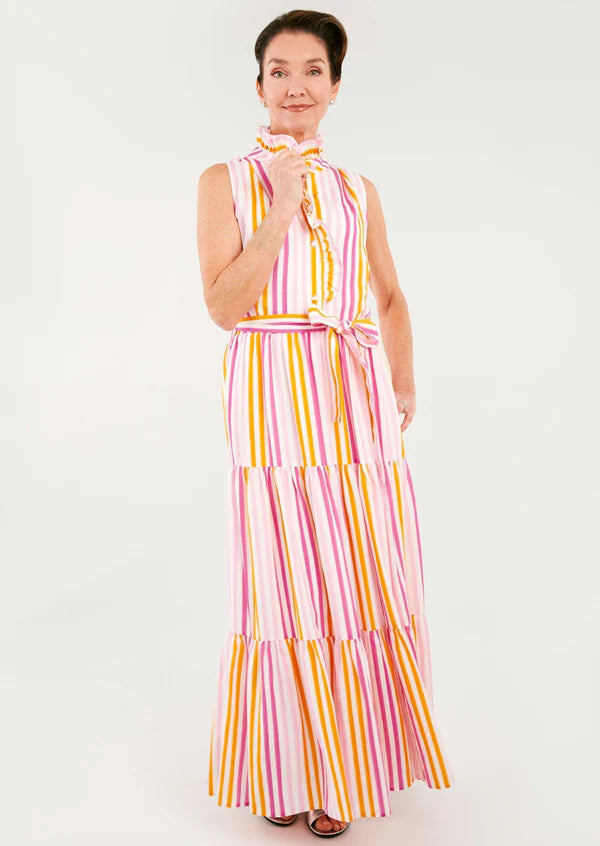 Striped Sleeveless Sadie Maxi Dress