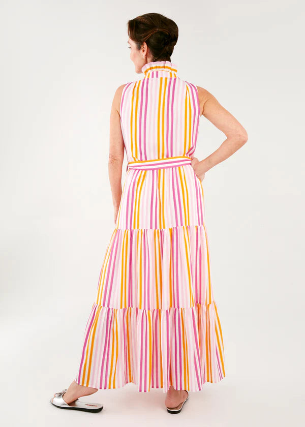 Striped Sleeveless Sadie Maxi Dress