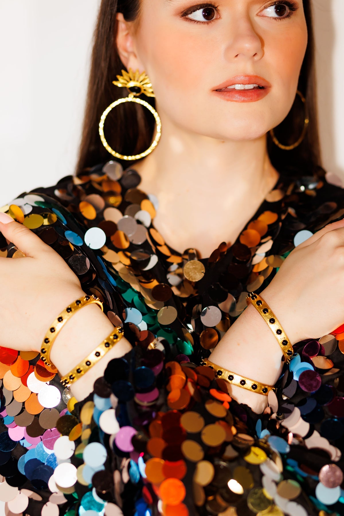 The Eclipse Hoop Earrings