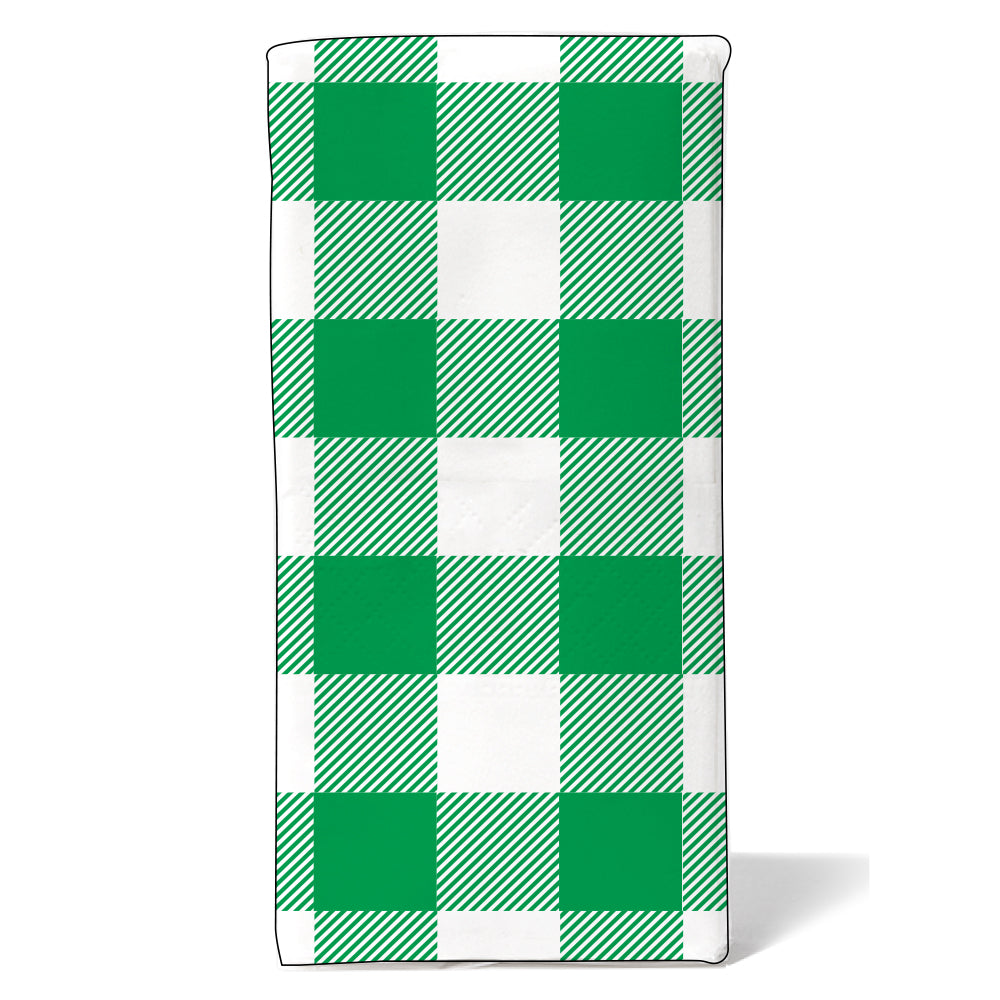 Green Check Tissue