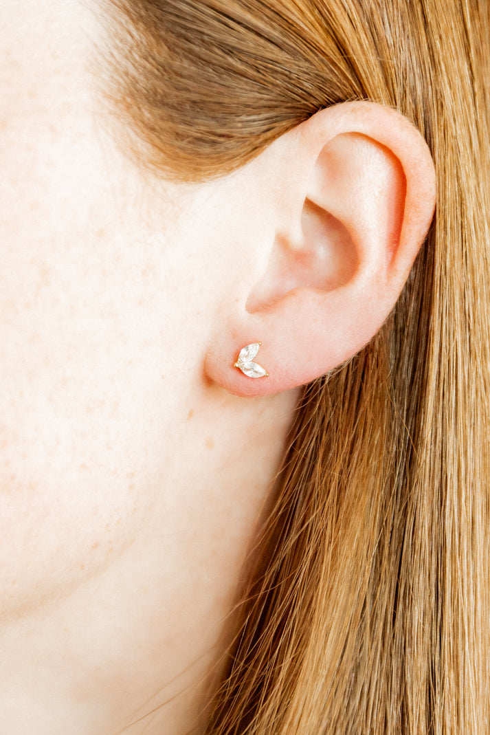 Nova Screwback Stud Earrings