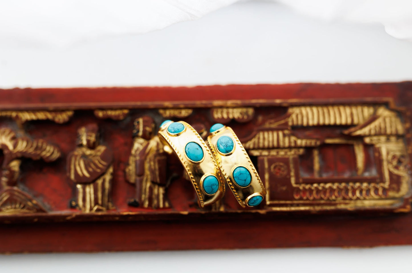 The Caroline Turquoise Earring