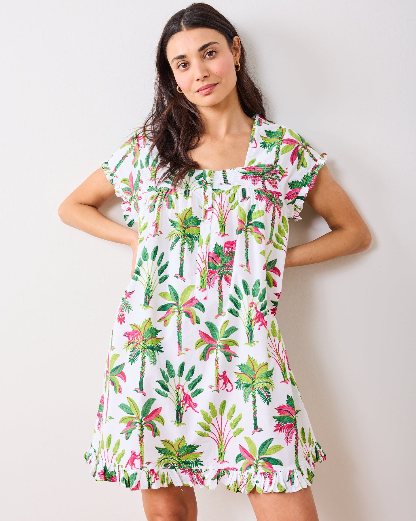 Royal Palms Pintuck Nightgown