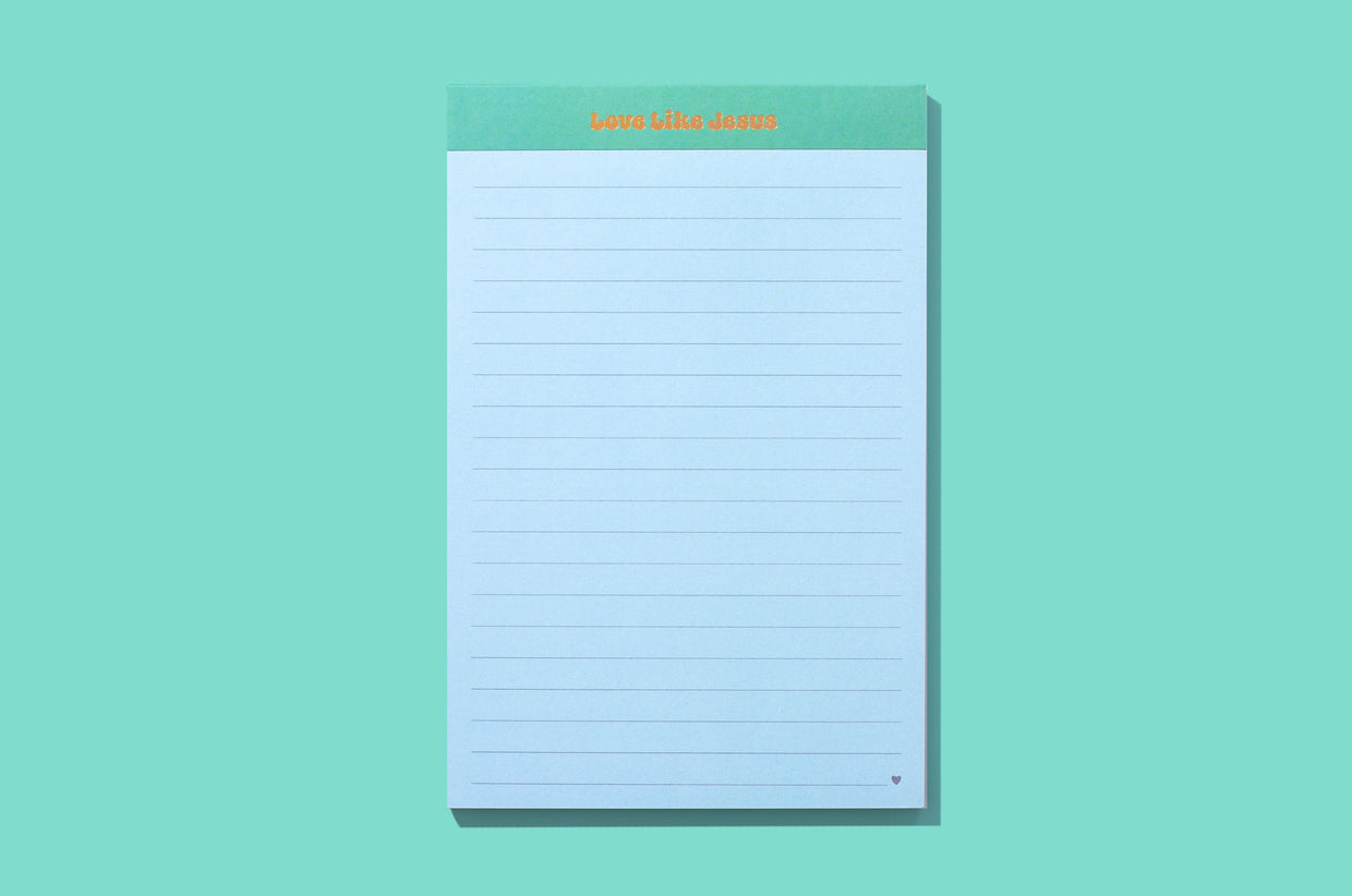 "Love Like Jesus" List Pad