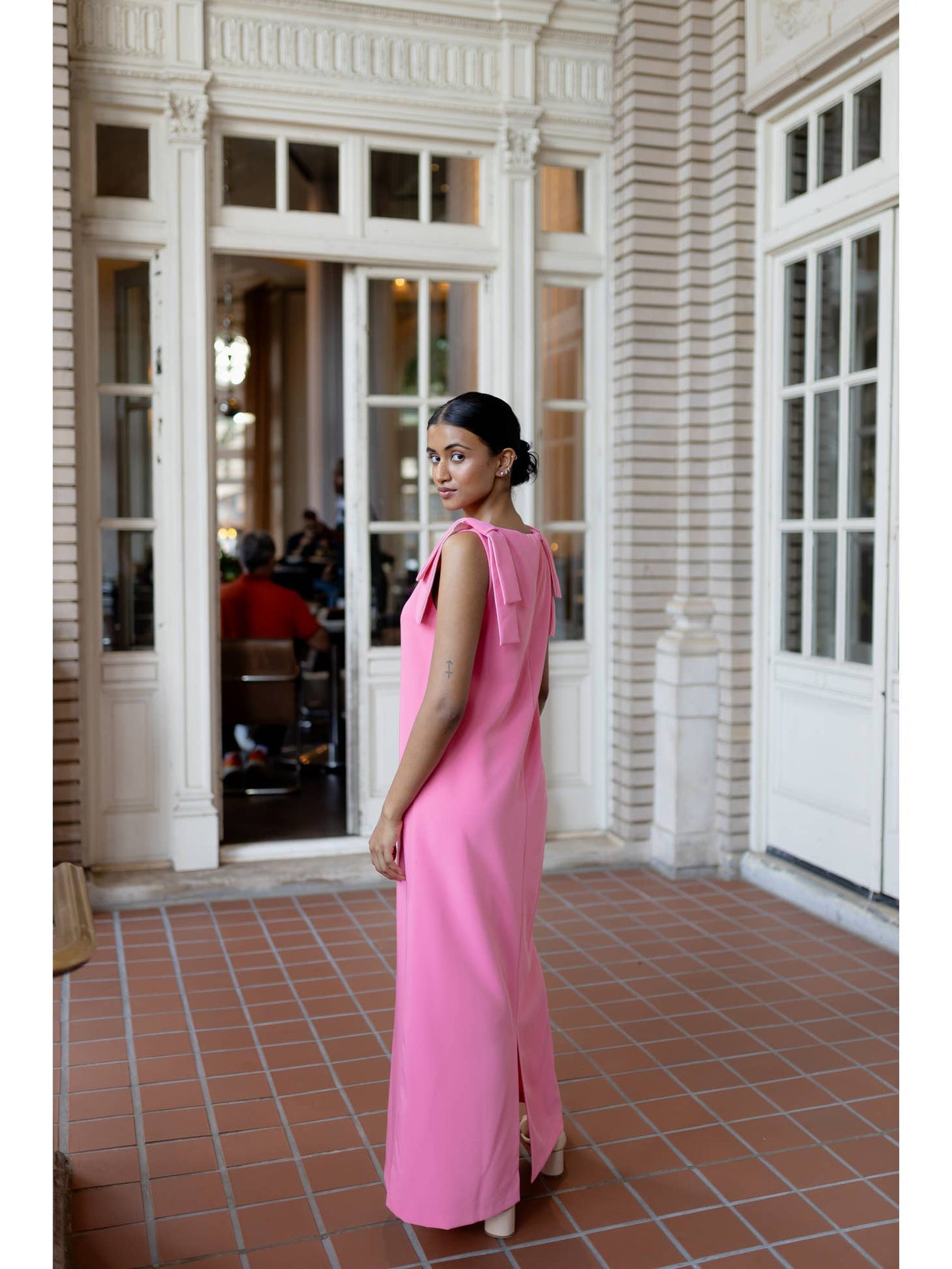 Michelle Shift Gown Carnation