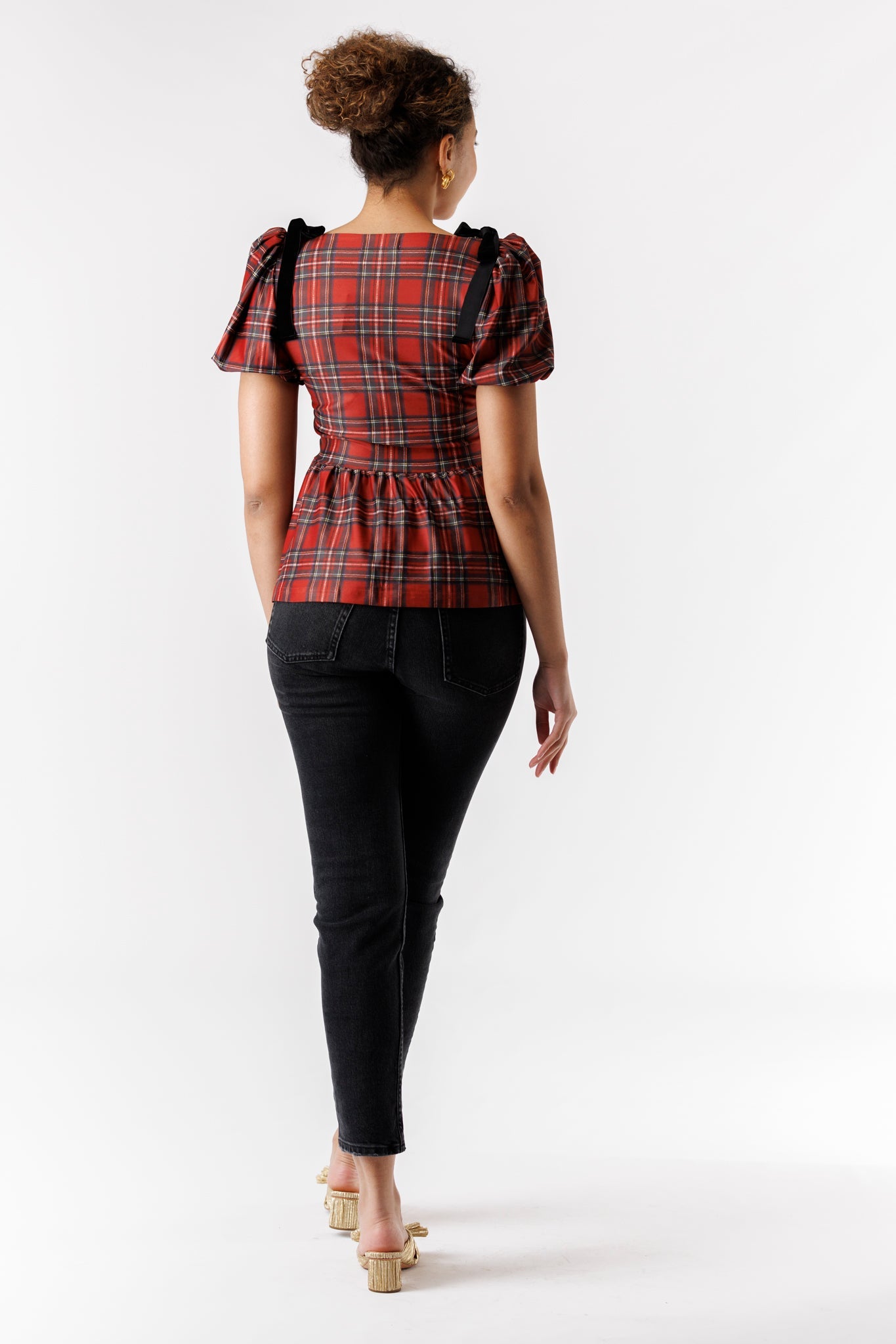 Oliver Top Merry Tartan