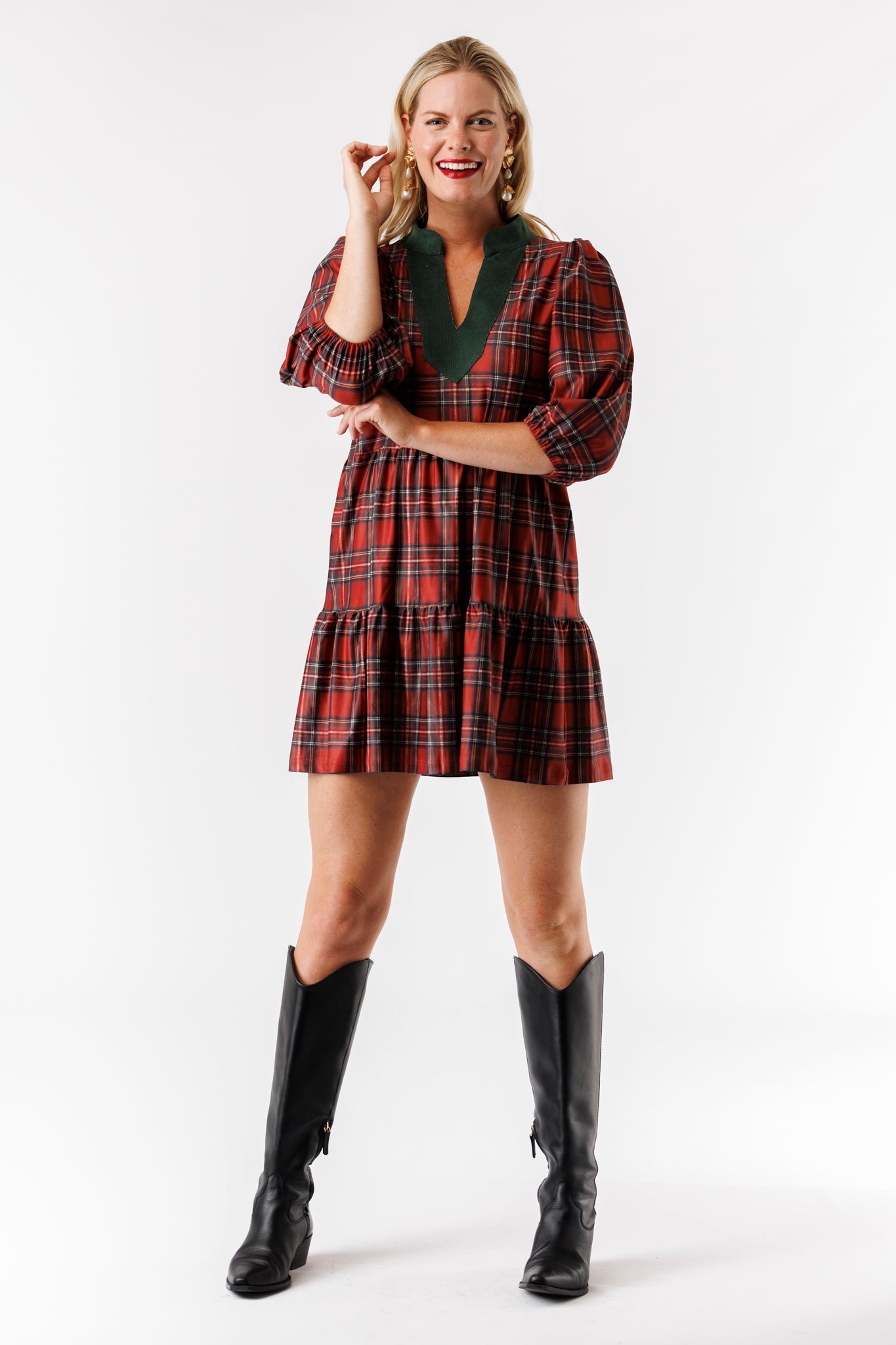 Tory Merry Tartan Dress