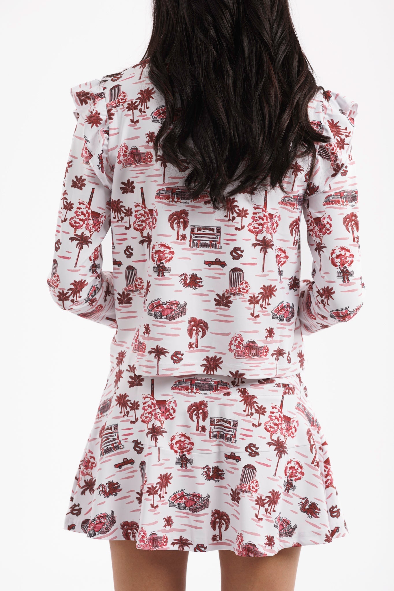 MOLLY SKORT - GAMECOCK TOILE