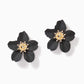 OVERSIZED ORCHID EARRINGS