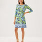 OPHELIA 3/4 SLEEVE DRESS