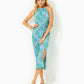 BINGHAM MIDI DRESS