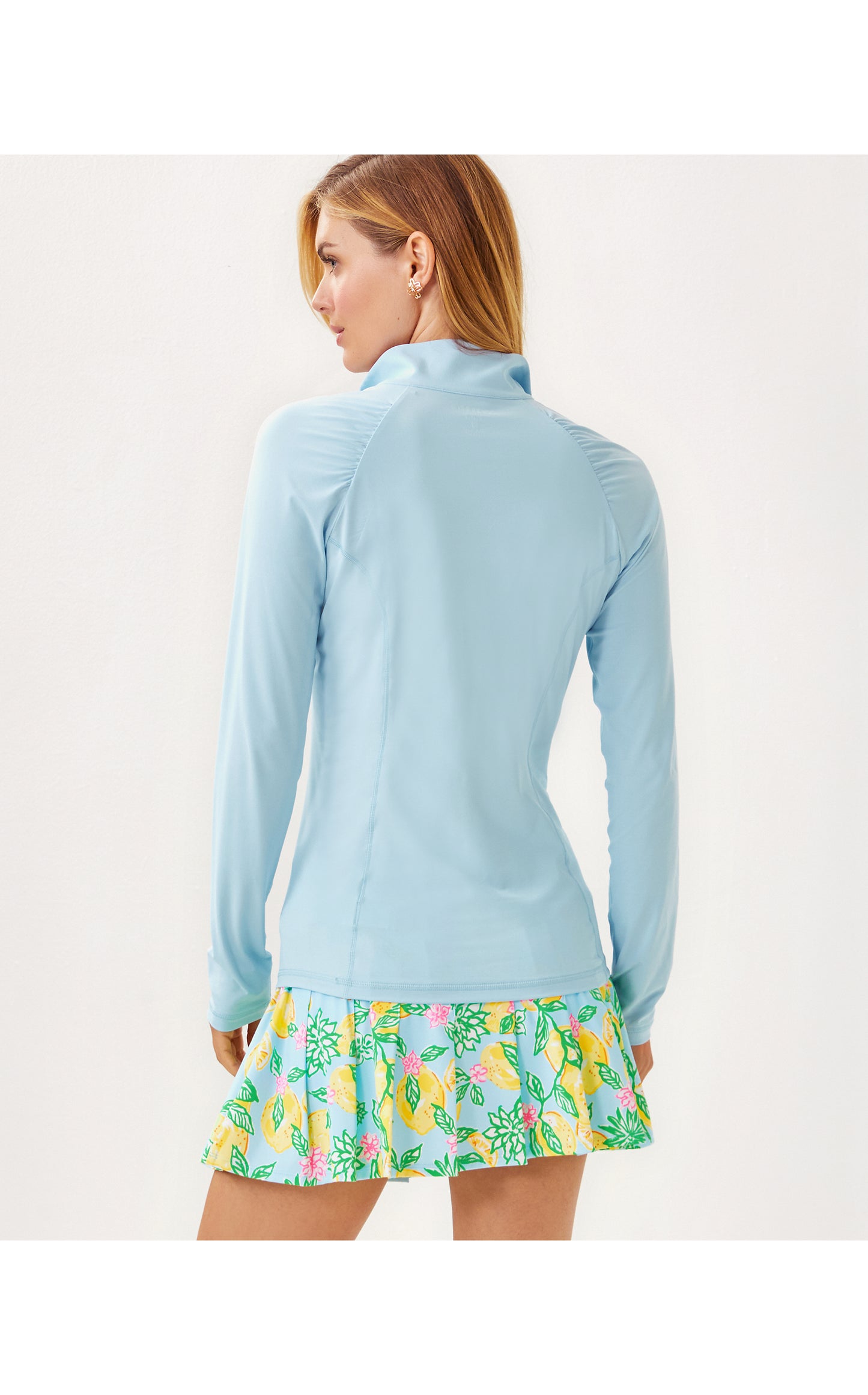 JUSTINE HALF ZIP UPF 50+