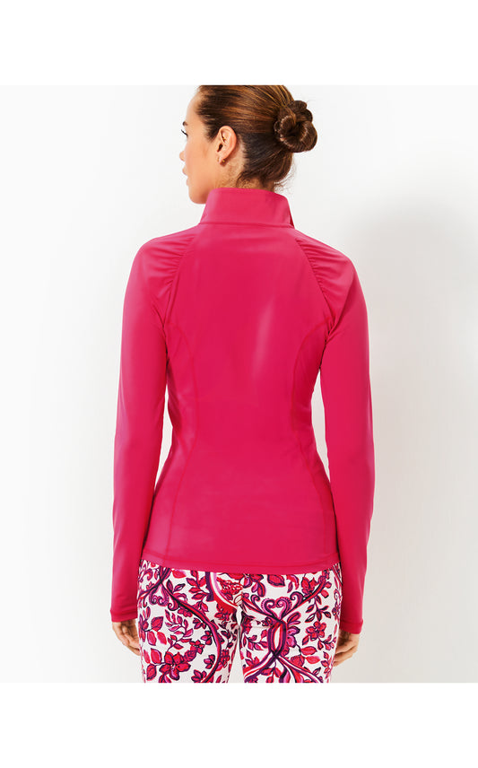 JUSTINE HALF ZIP UPF 50+