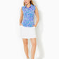 FRIDA SLEEVELESS RUFFLE POLO