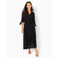 AMRITA MIDI DRESS - ONYX - SOIREE EYELET