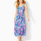 MADSEN V-NECK MIDI DRESS