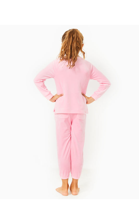 MINI MALLIE VELOUR PANT
