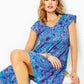 KAWAI FLUTTER SLEEVE DRESS