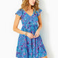 KAWAI FLUTTER SLEEVE DRESS