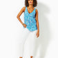 FLORIN SLEEVELESS LINEN TEE