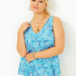 FLORIN SLEEVELESS LINEN TEE
