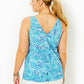 FLORIN SLEEVELESS LINEN TEE