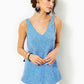 FLORIN SLEEVELESS LINEN TEE