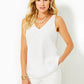 FLORIN SLEEVELESS LINEN TANK