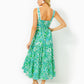POLLIE COTTON MIDI DRESS