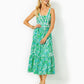 POLLIE COTTON MIDI DRESS