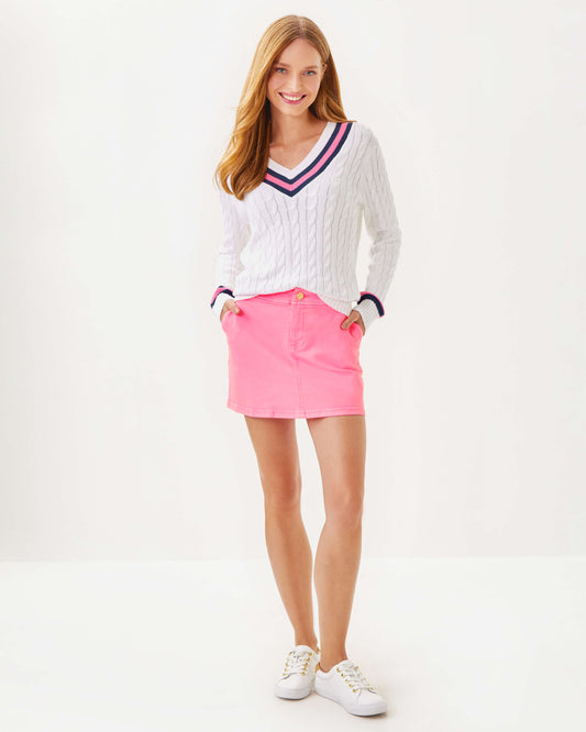 COLETTE DENIM SKORT